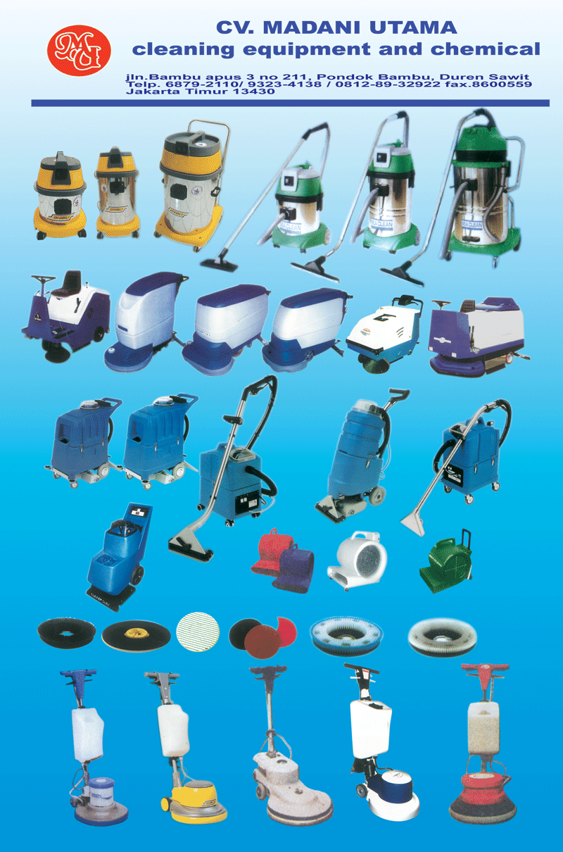 cv madani utama cleaning equipment